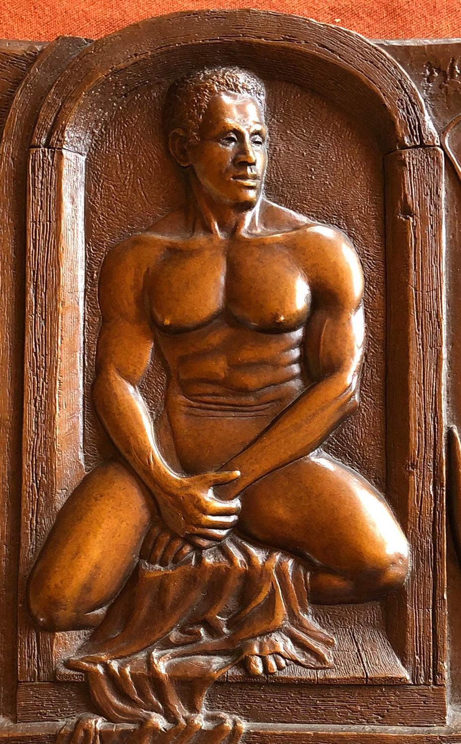 Model, bronze nude by Charles Stinson 1