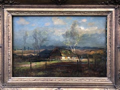 Landscape on the Moor at Dusk