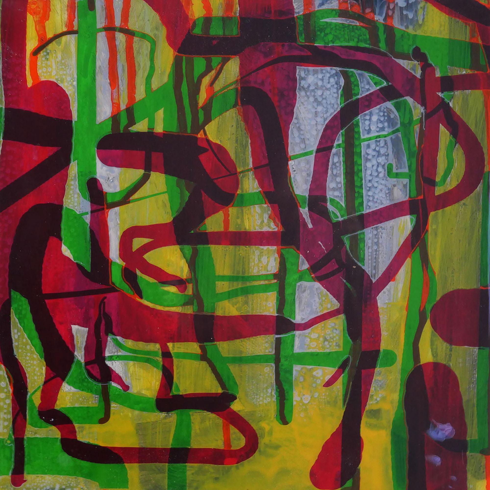 Matt Enger Abstract Painting - Bakersfield #8