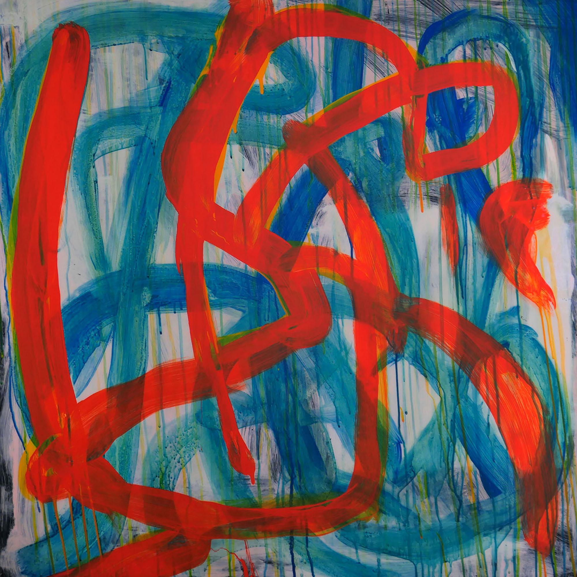 Matt Enger Abstract Painting - Wasted Youth #3