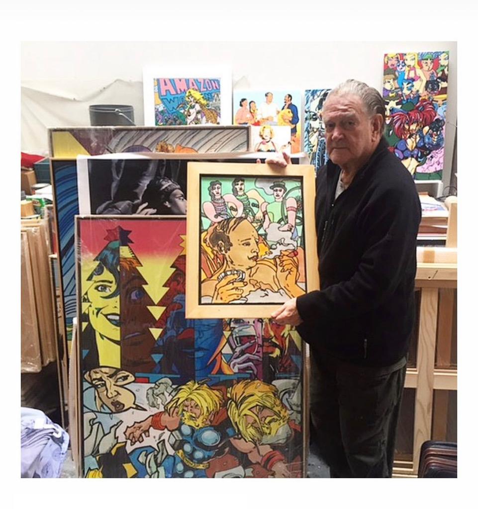 Hommage á Léger - Art by Erró
