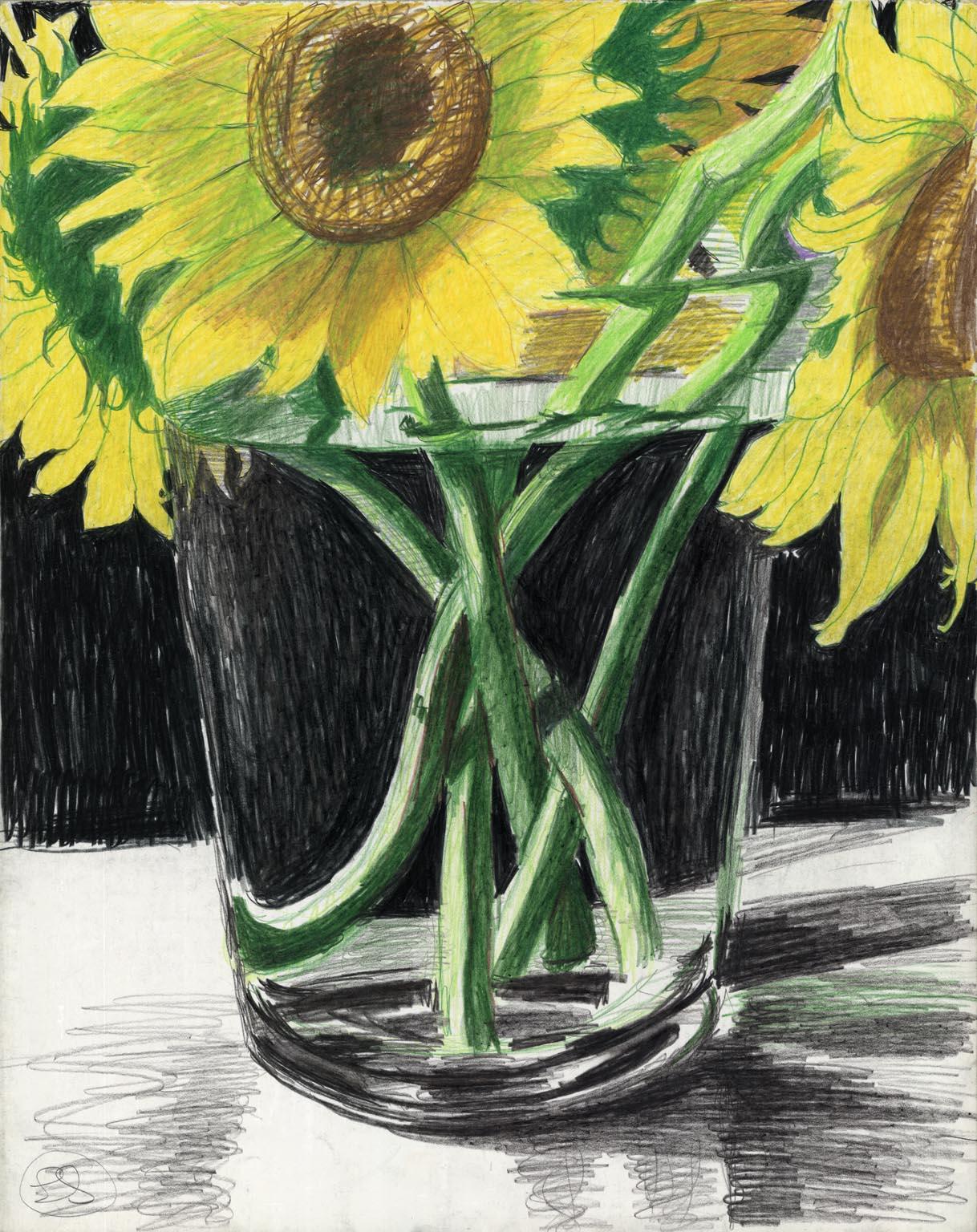 Sunflowers - Art by Emilio Sanchez