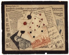 Trompe L'oeil [oeil] [ohne Titel]. Hommage... Ter Nagedachtenis van S. G. Wezel oud 76 Jar