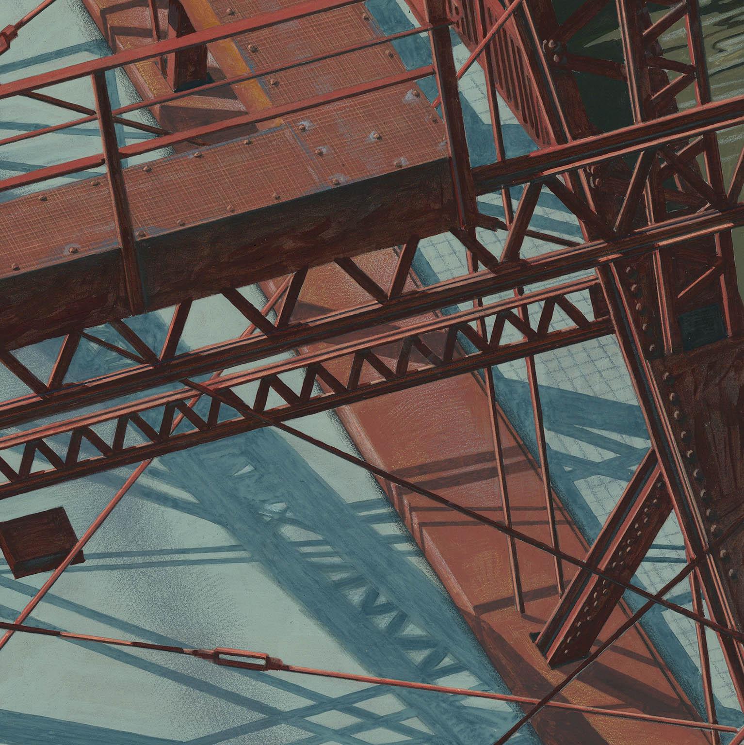 Serie 833 CLE: Ponte rosso con auto. in vendita 4