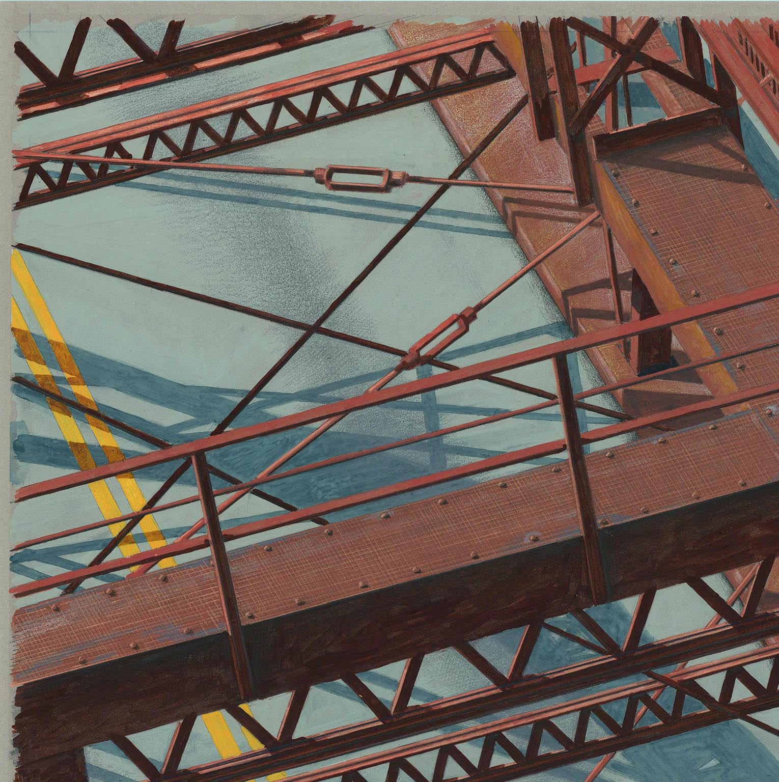 Serie 833 CLE: Ponte rosso con auto. in vendita 2