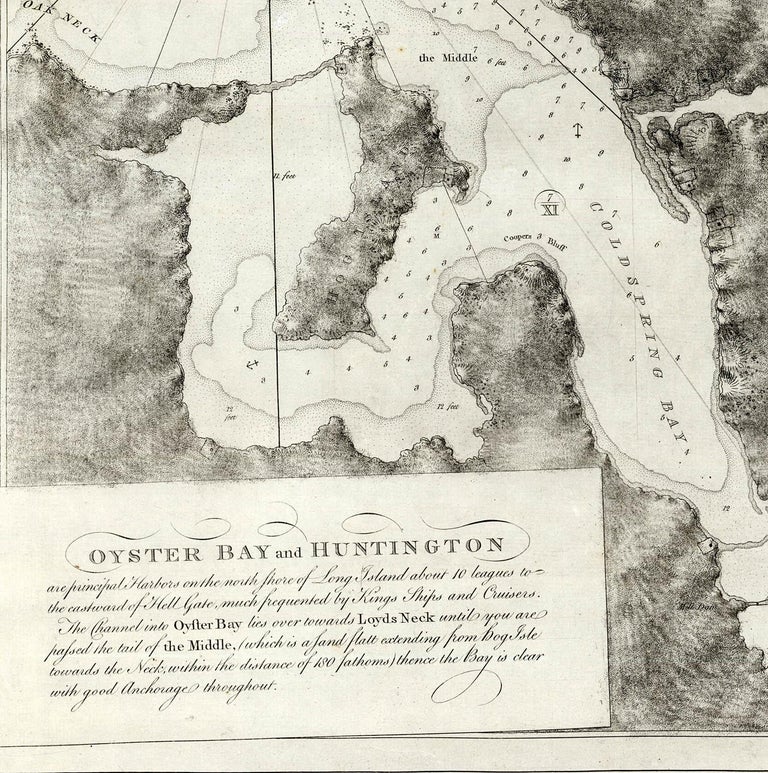 J. F. W. Des Barres - Hell Gate / Oyster Bay and Huntington ...