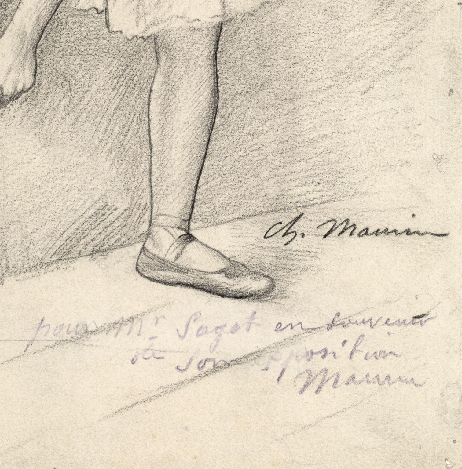 Ballerina, disegno senza titolo. - Art di Charles Maurin