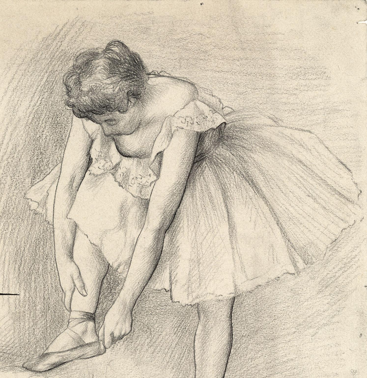 Ballerina, disegno senza titolo. in vendita 3