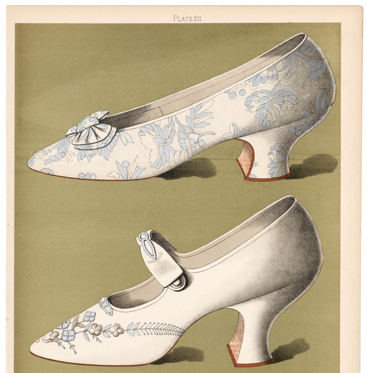 1700s shoes women's