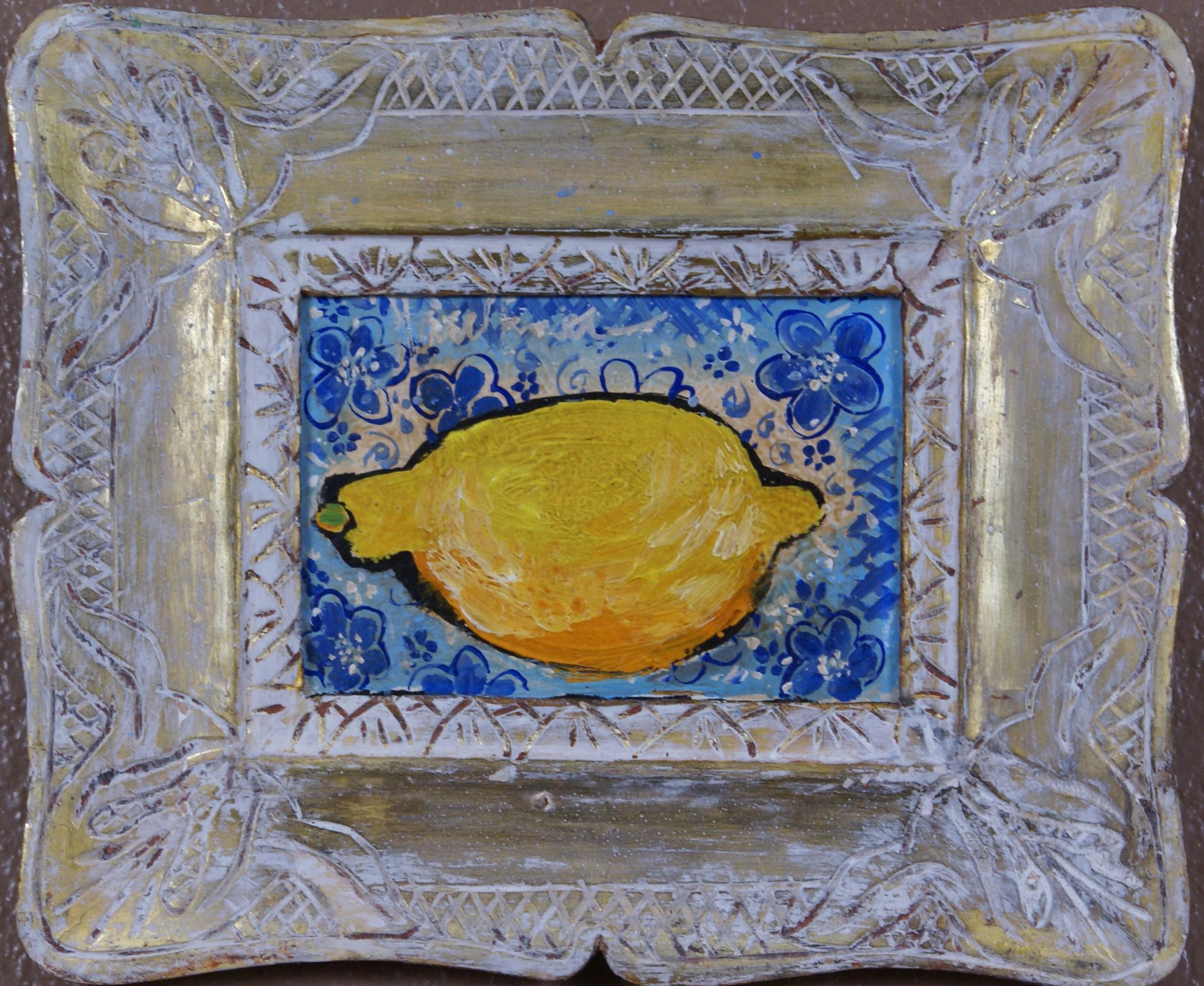 Henry Faulkner Still-Life Painting - Lemon