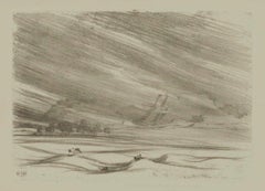 A Sandstorm on the Little Colorado River, Arizona