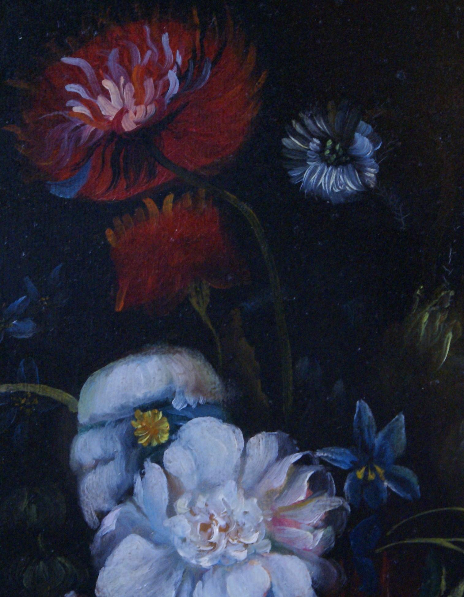 Floral Still Life - Old Masters Painting by Steiner