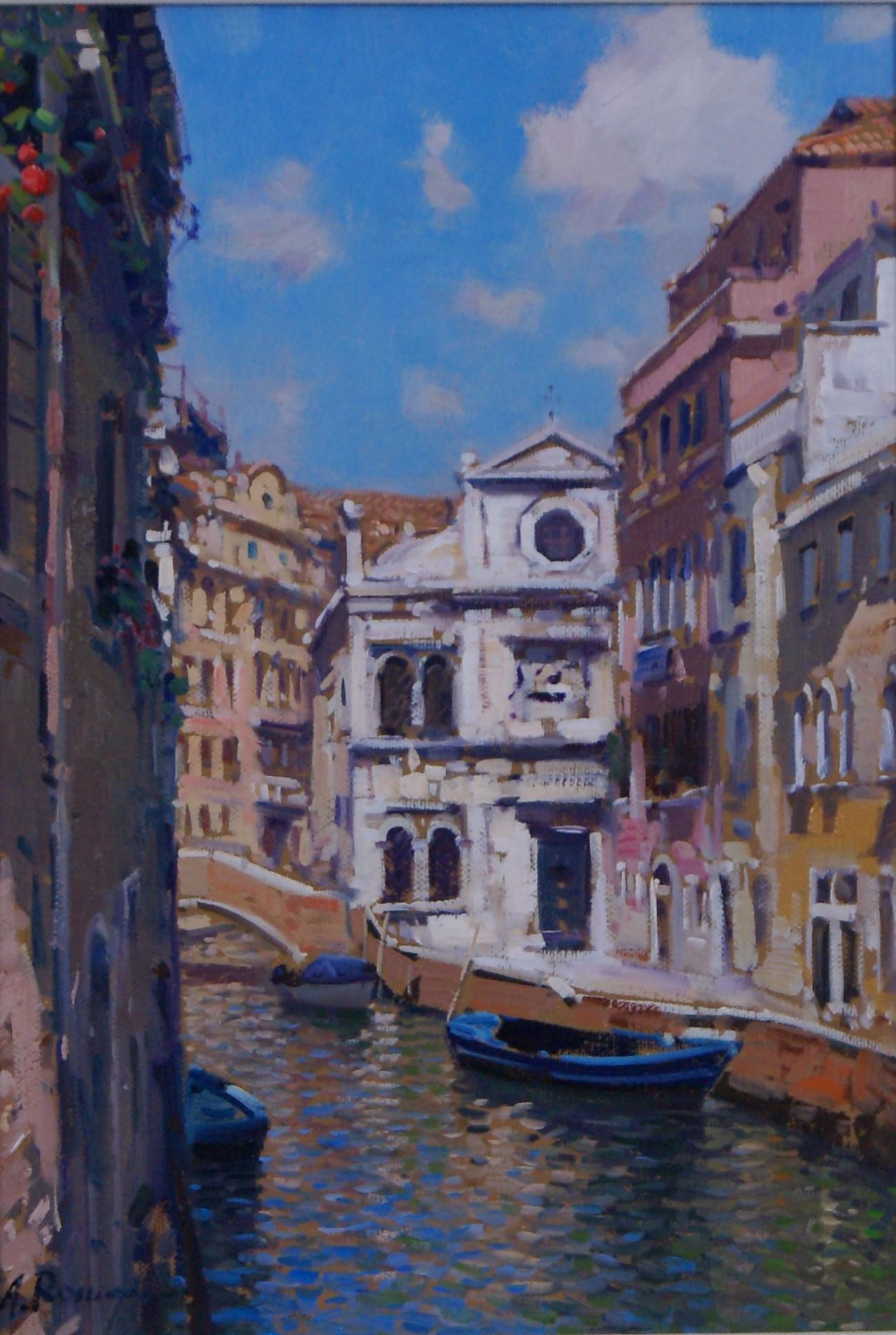 Venezia - Painting by Armando Romano