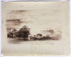 Gathering Vraic auf einem Jersey-Schuh.