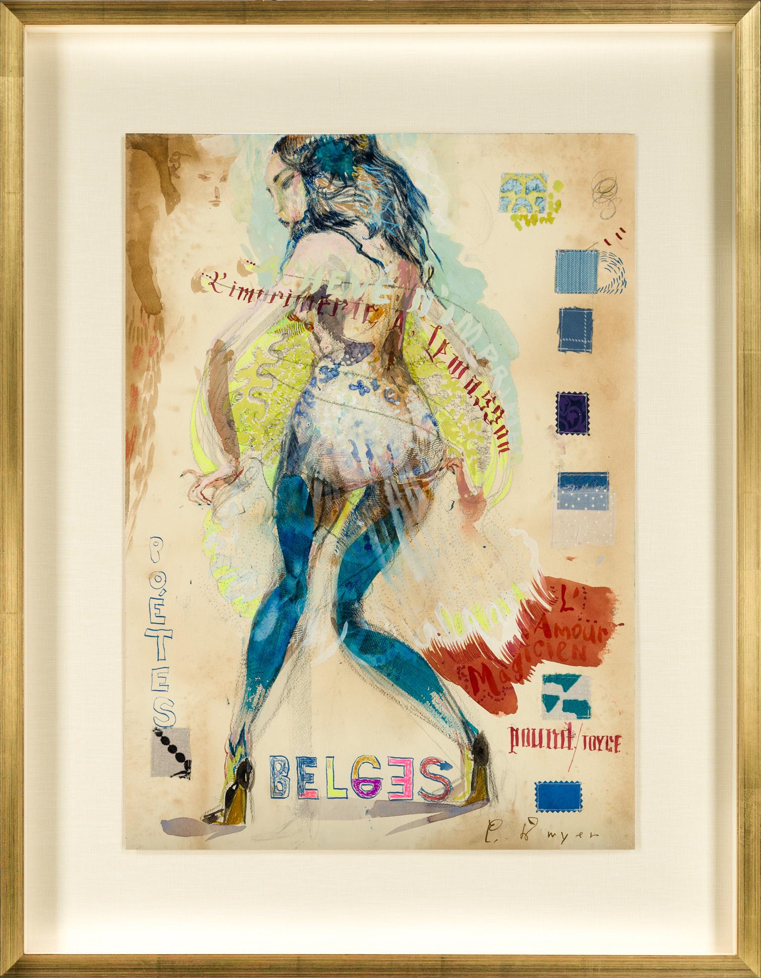 Moulin Rouge Grand CIX - Mixed Media Art by Charles Dwyer