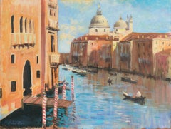 'Venice', Santa Maria Della Salute, Grand Canal, Italy