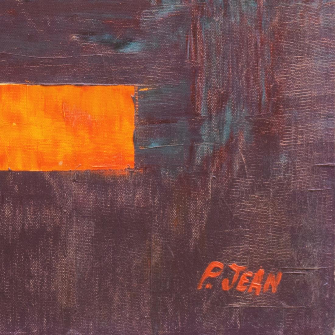 Astratto geometrico policromatico - Painting di P. Jean