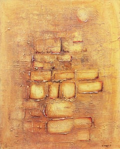 
Composition in Ochre and Saffron
,  San Francisco Bay Area Abstraction