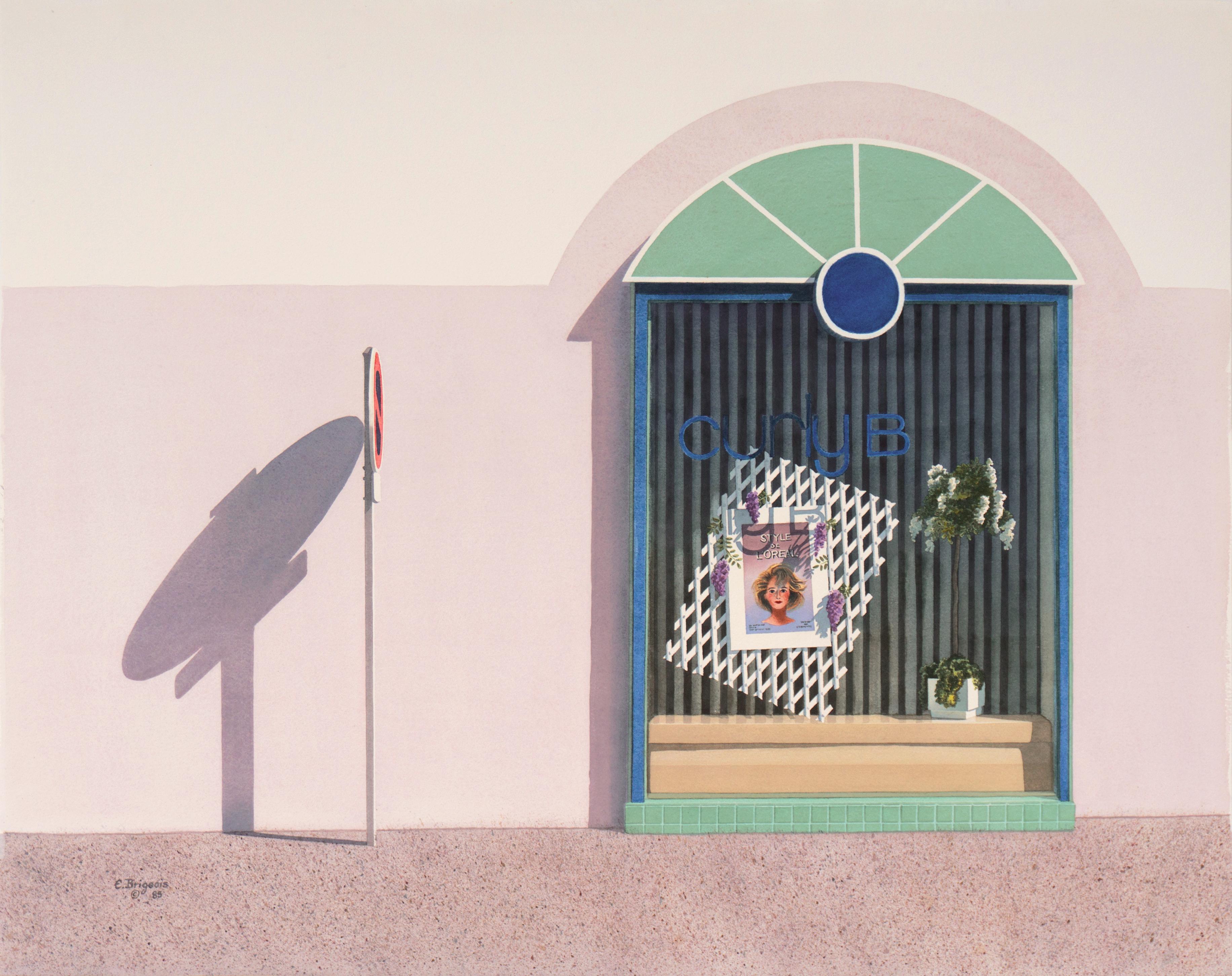 „L'Oreal No. 3, Troyes“, Französisches Dorf, National Watercolor Society, Mode