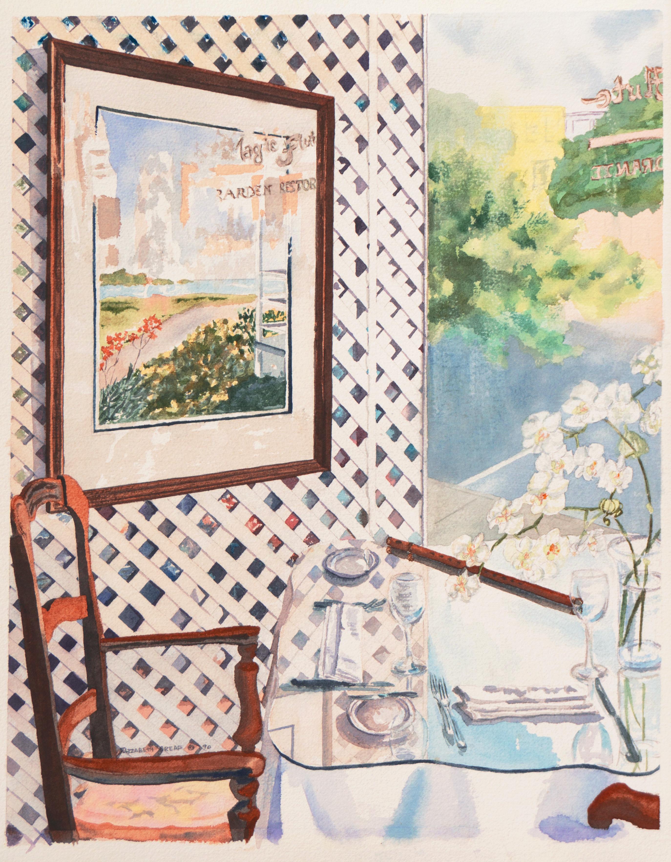 'Patio', San Francisco Academy of Art, Williamsburg, Virginia, Long Island, NY For Sale 1