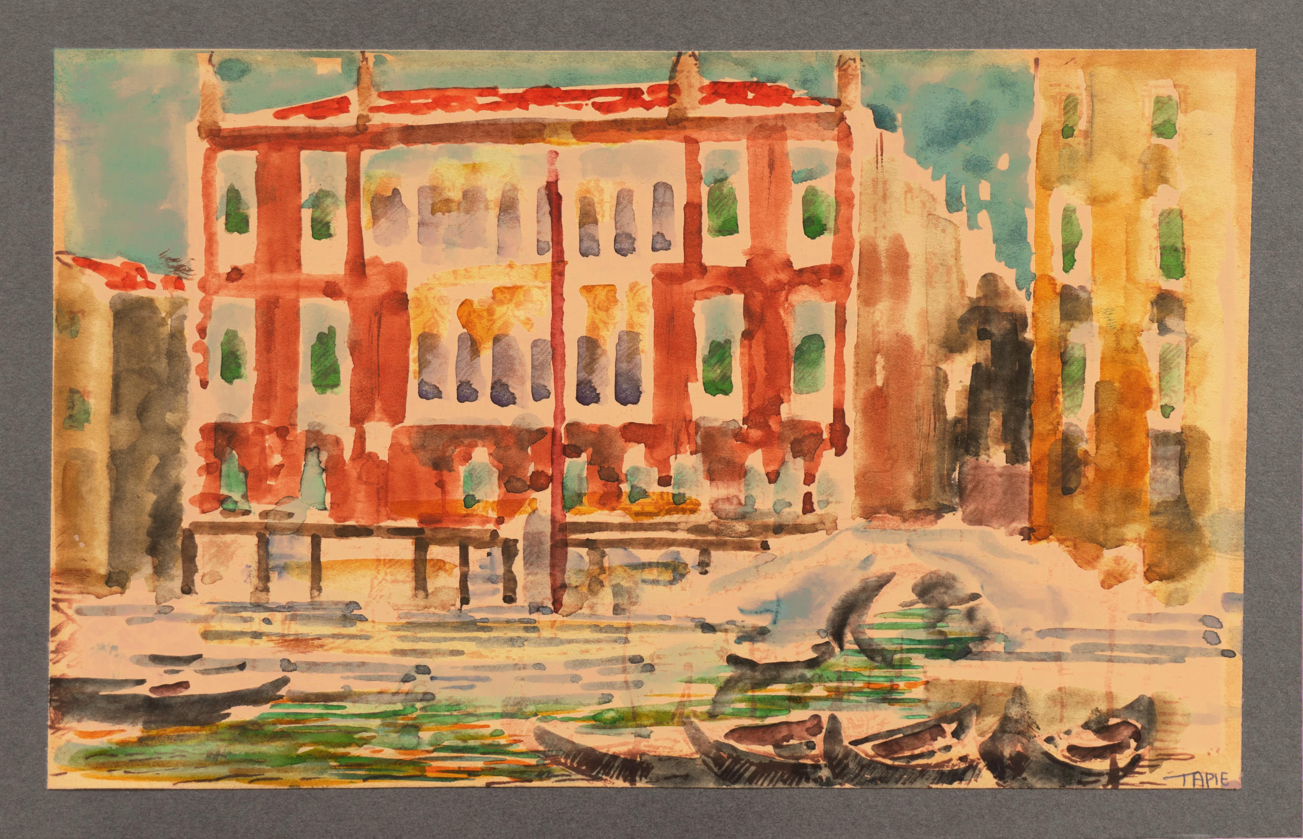 « Le palais des Doges, Venise » - Art de Viva Flower Tapie