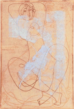« Seated Women » (Femmes assises), dessin continu au trait, réalisateur nommé à l'Oscar, lauréat du BAFTA