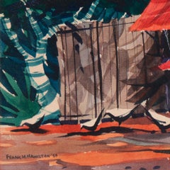 'Kingston, Jamaica', Caribbean, California Watercolor Society, SF Art Institute