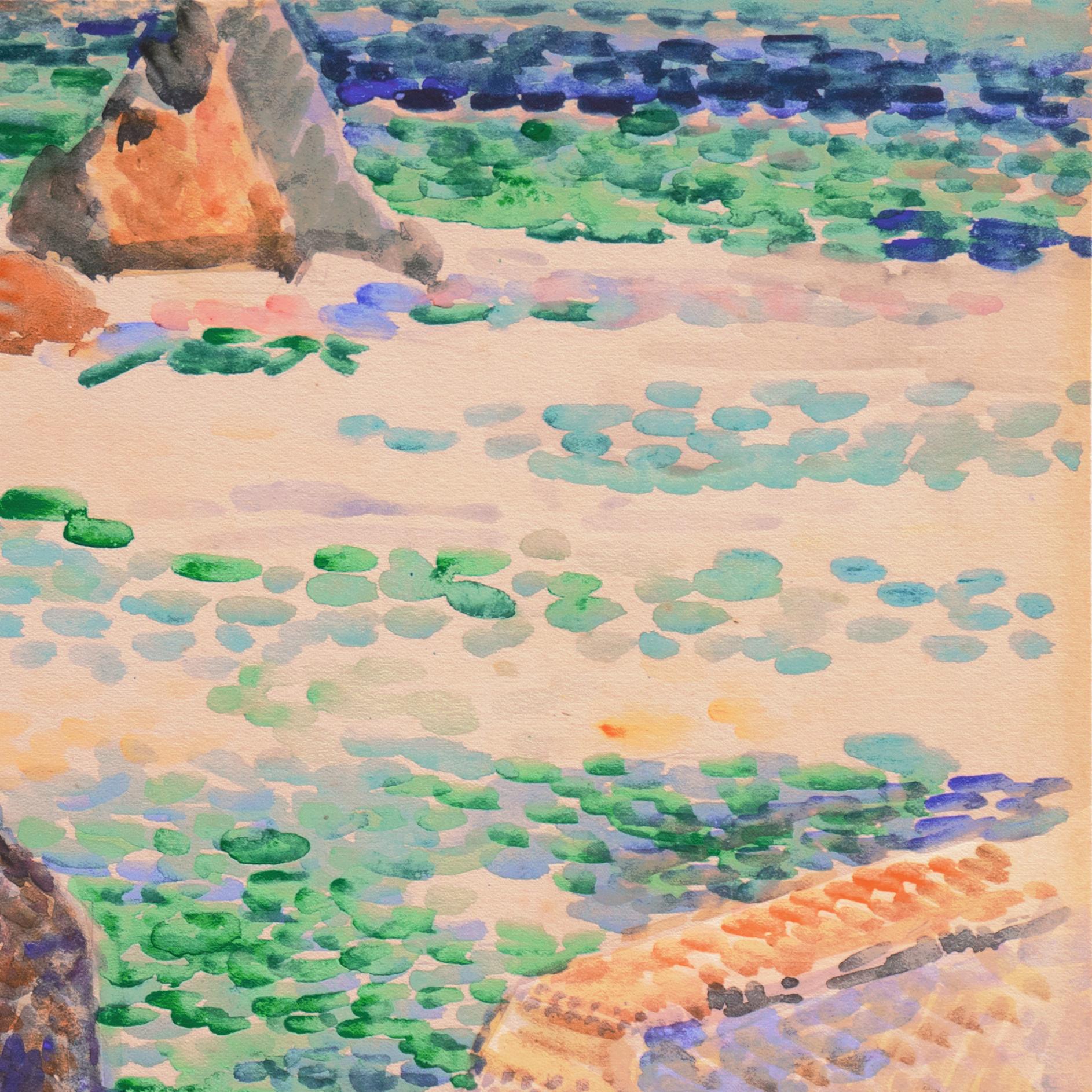 'California Coast', Corcoran, Bohemian Club, MoMA, AIC, CSFA, LACMA, SFAA - Post-Impressionist Art by William Gaw