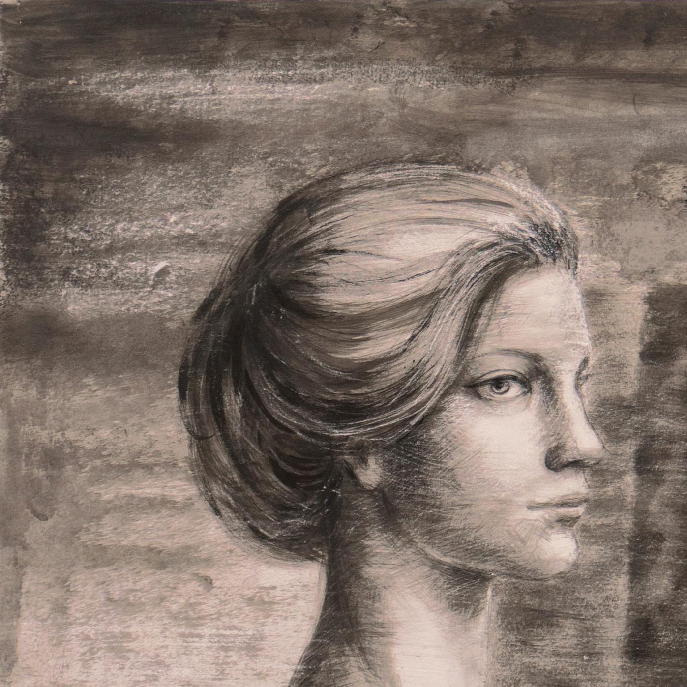 The Artist in her Studio