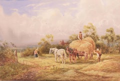 'Harvest Time', Royal Birmingham Society of Artists, London Royal Academy