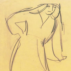 'Donna in piedi', Parigi, Louvre, Académie de la Grande Chaumière, SFAA, LACMA