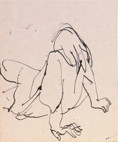 'Woman Seated', Paris, Louvre, Académie de la Grande Chaumière, SFAA, LACMA