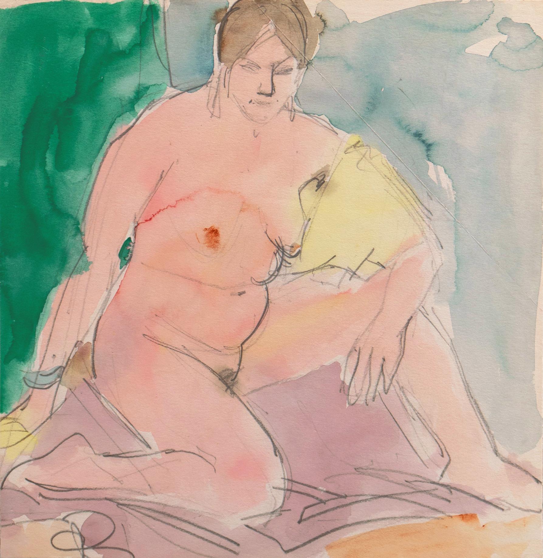 'Nude', Musee d'Art Moderne, Paris, SFAA, LACMA, California Woman Artist, Carmel
