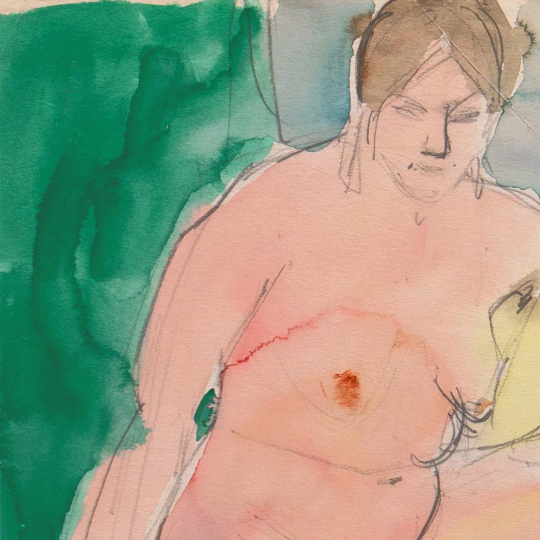 'Nude', Musee d'Art Moderne, Paris, SFAA, LACMA, California Woman Artist, Carmel For Sale 5