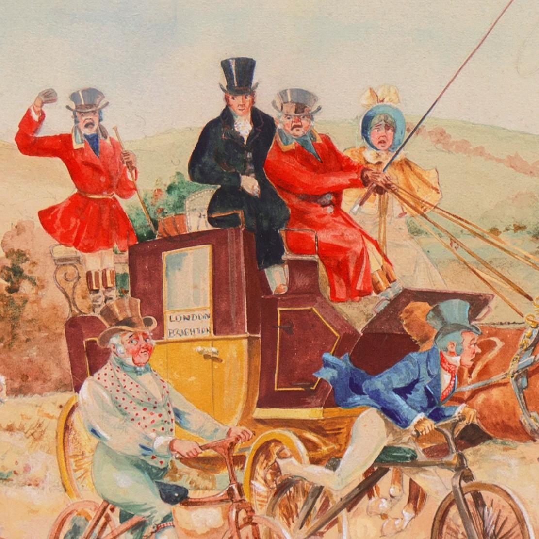'London to Brighton Coach', Massachusetts, National Academy of Design, Horses For Sale 6