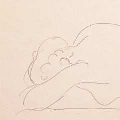 'Reclining Nude', Paris, Louvre, Académie Chaumière et Etrangères, LACMA, SFAA
