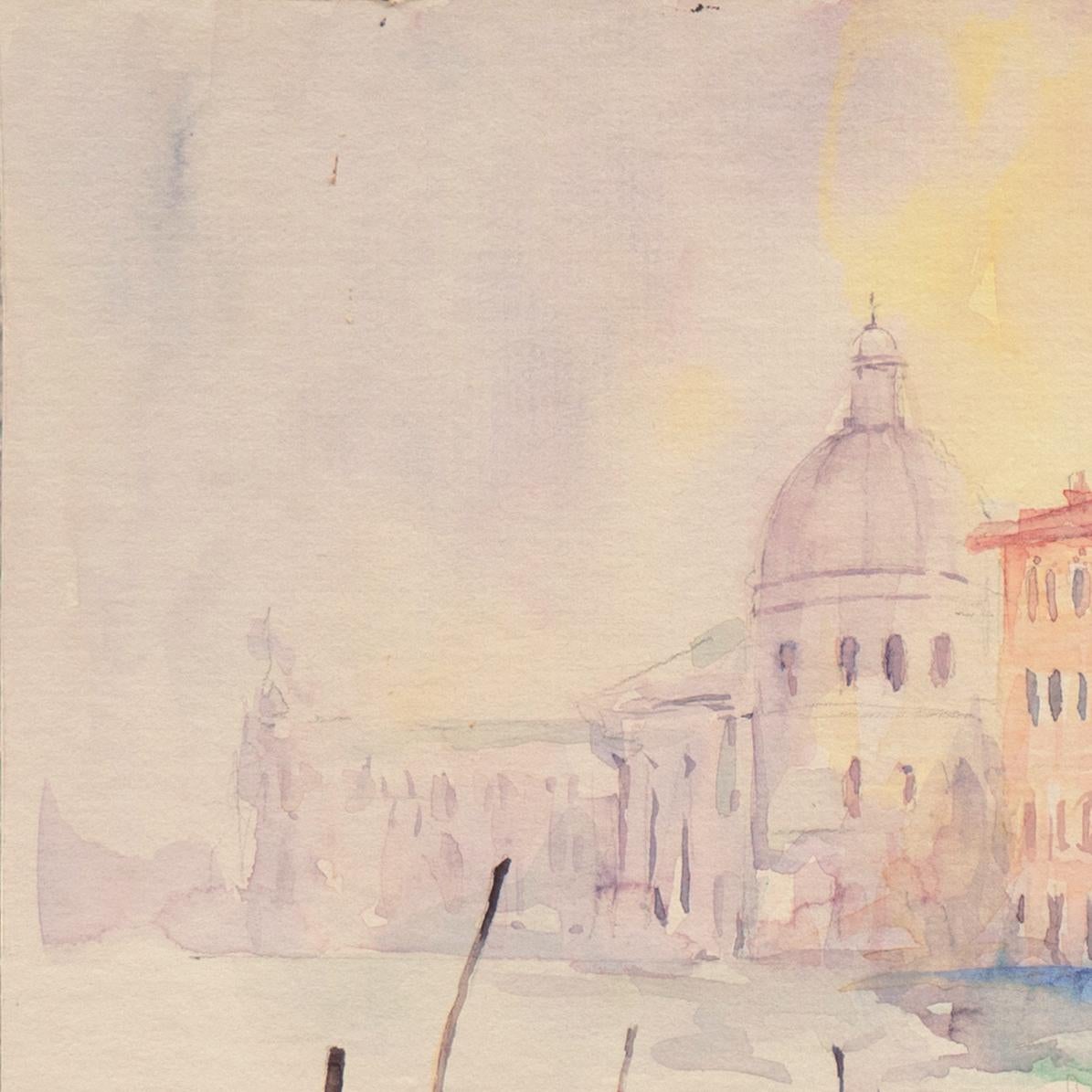 „Basilica di Santa Maria della Salute, Venedig“, Venezianische Veduten, Großer Kanal im Angebot 1