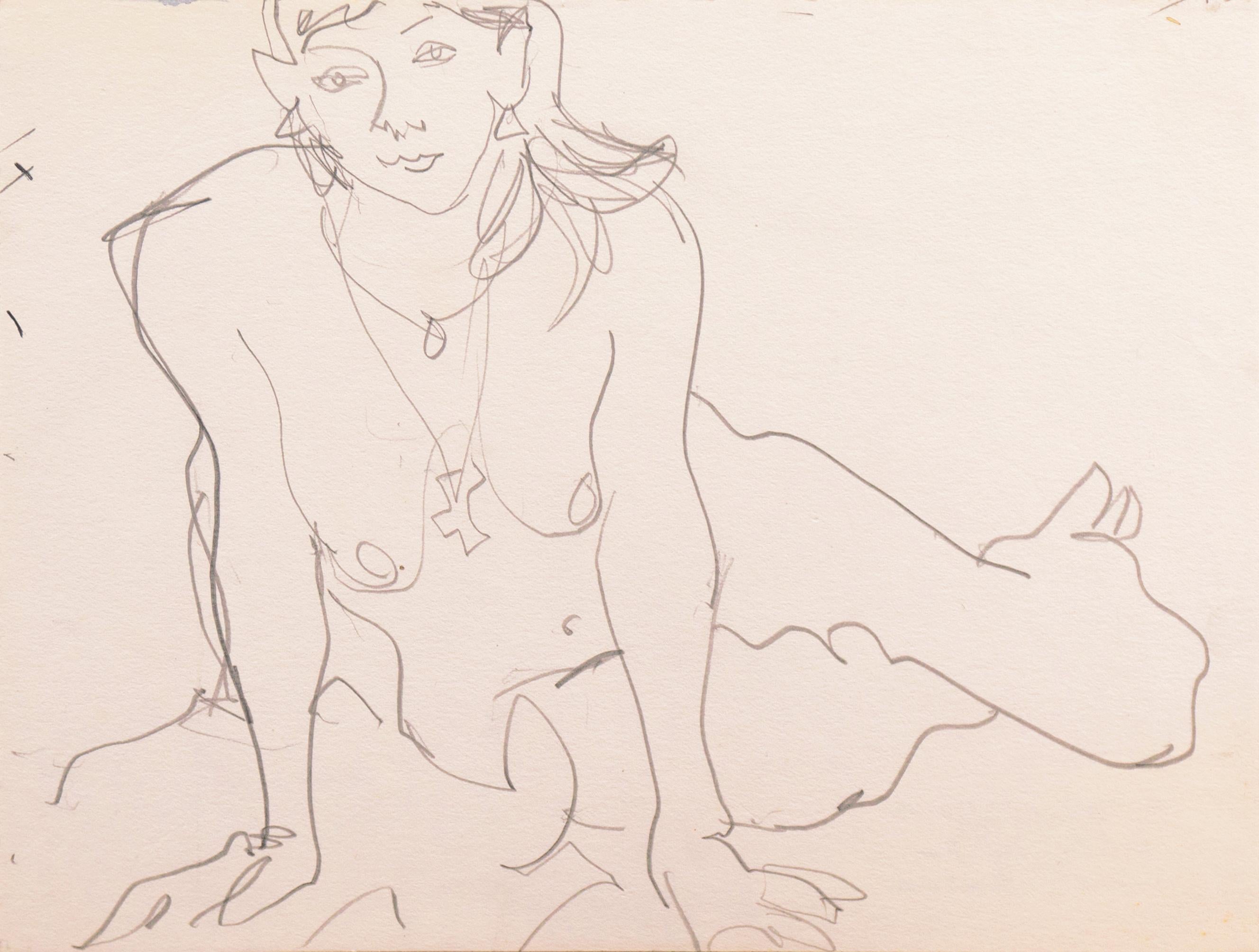 'Nude', Paris, Louvre, Salon d'Automne, Académie Chaumière, LACMA, SFAA, Carmel  - Art by Victor Di Gesu