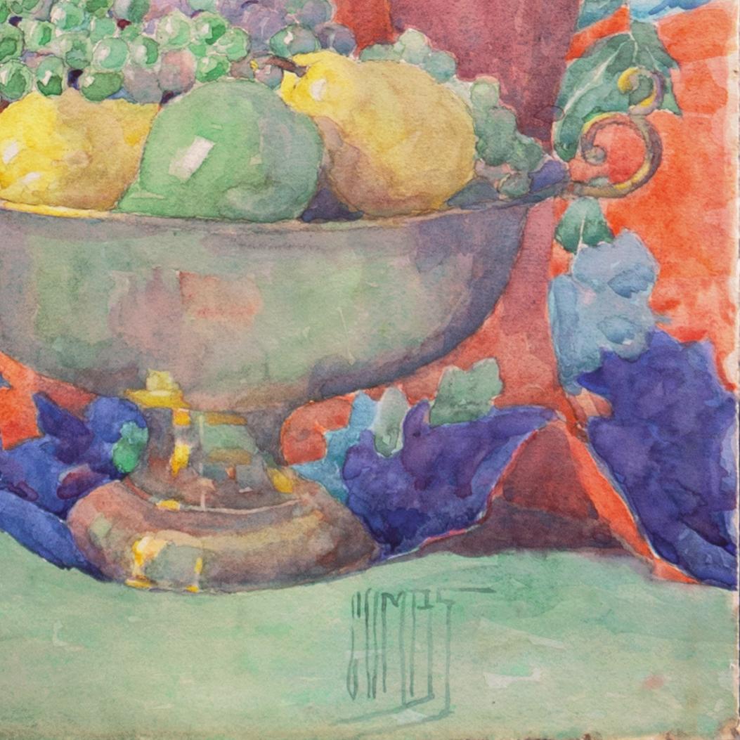 „Stillleben“, Washington Watercolor Society, Corcoran  Smithsonian, Wer war und wer war – Art von Frances Hungerford Combs