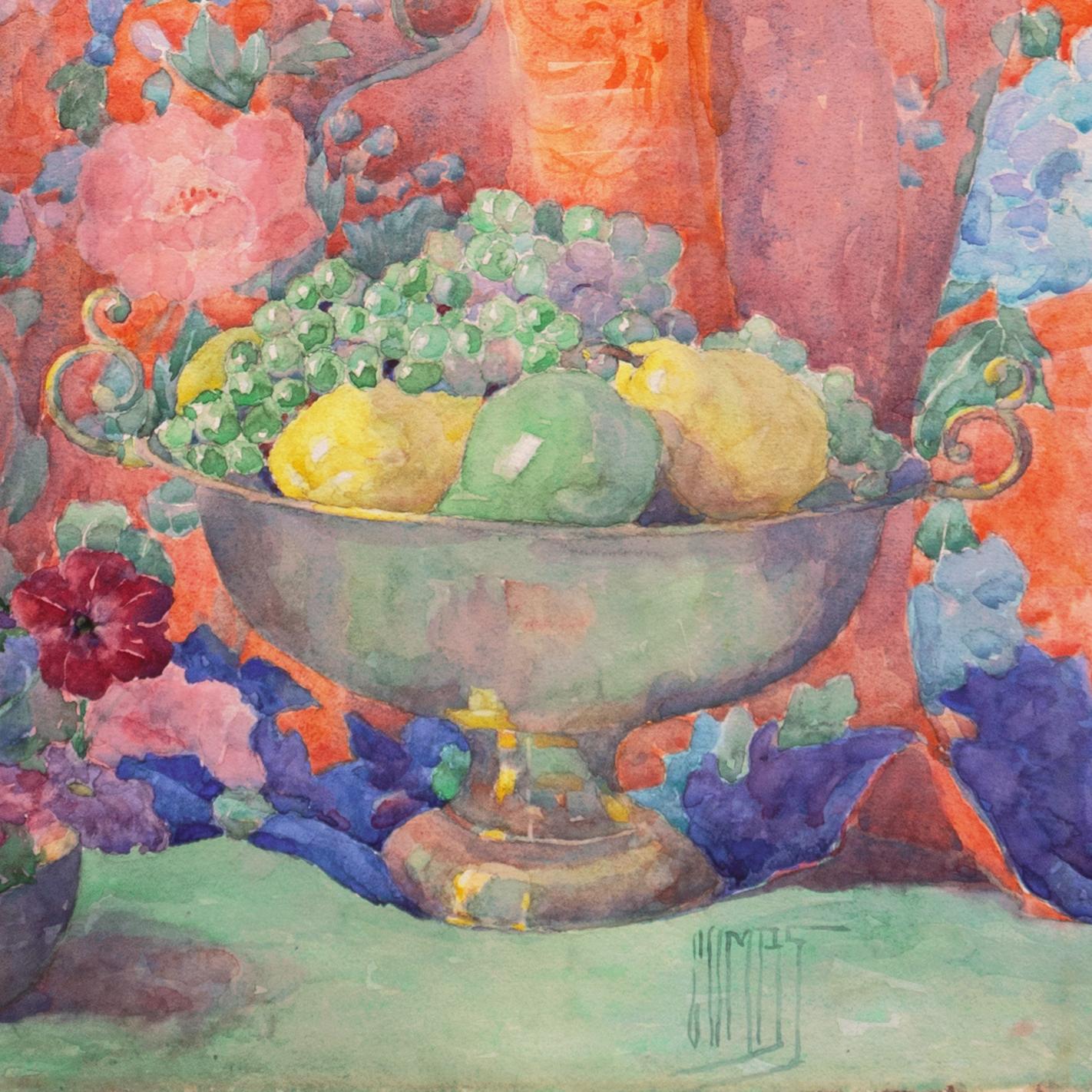 „Stillleben“, Washington Watercolor Society, Corcoran  Smithsonian, Wer war und wer war im Angebot 2