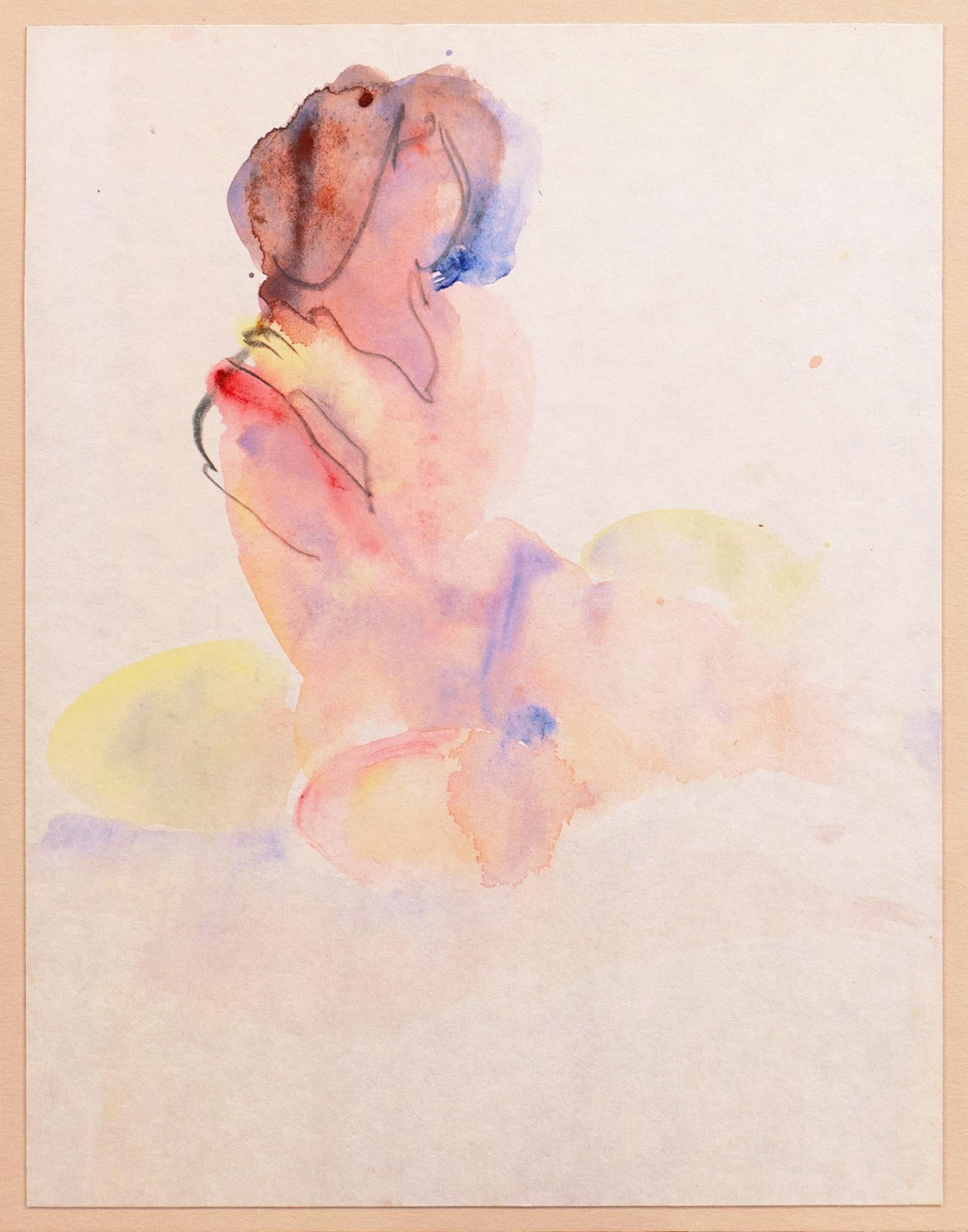 'Seated Nude', Paris, Louvre, Salon d'Automne, Académie Chaumière, SFAA, LACMA For Sale 3