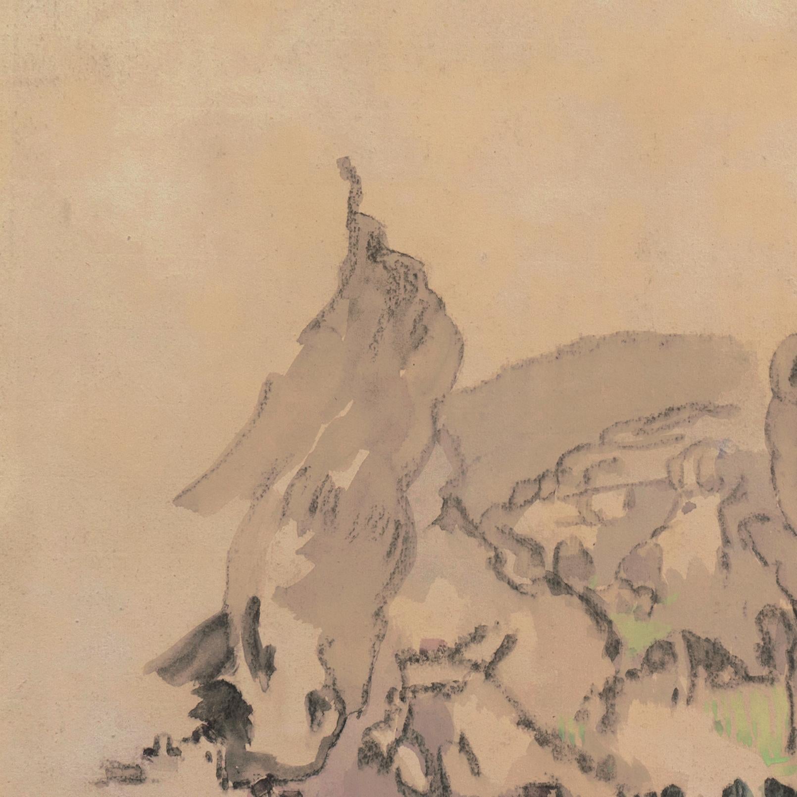 « Galleries of the Tarn, France », Armory de New York, Ashcan School, ASL, AIC, NYMoMA en vente 1
