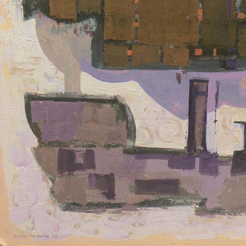 Signed lower left, 'Emily Syminton' for Emily Elinor Syminton (American, 1919-2002) and painted circa 1965.

Emily Symington first studied at Chouinard for about three years, then found herself at the Accademia in Florence. The artist said: ‘This