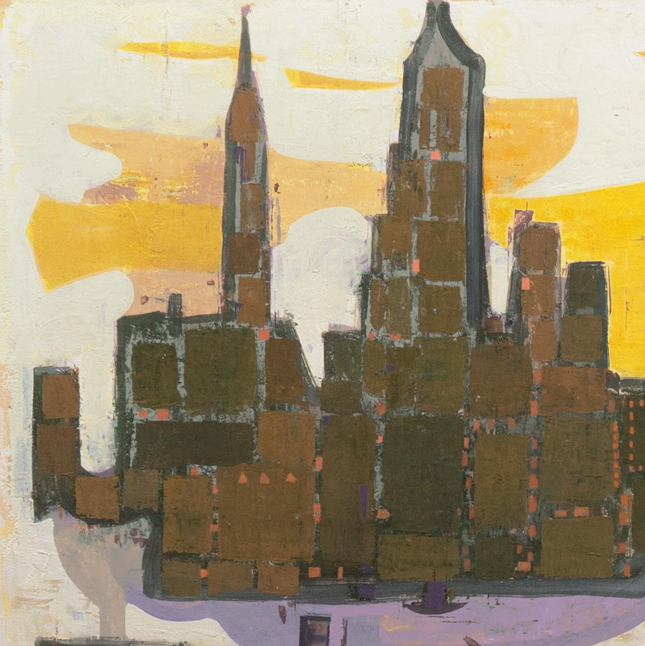 'Modernist Cityscape', California Woman Artist, Chouinard, Scripps, Metropolitan 2