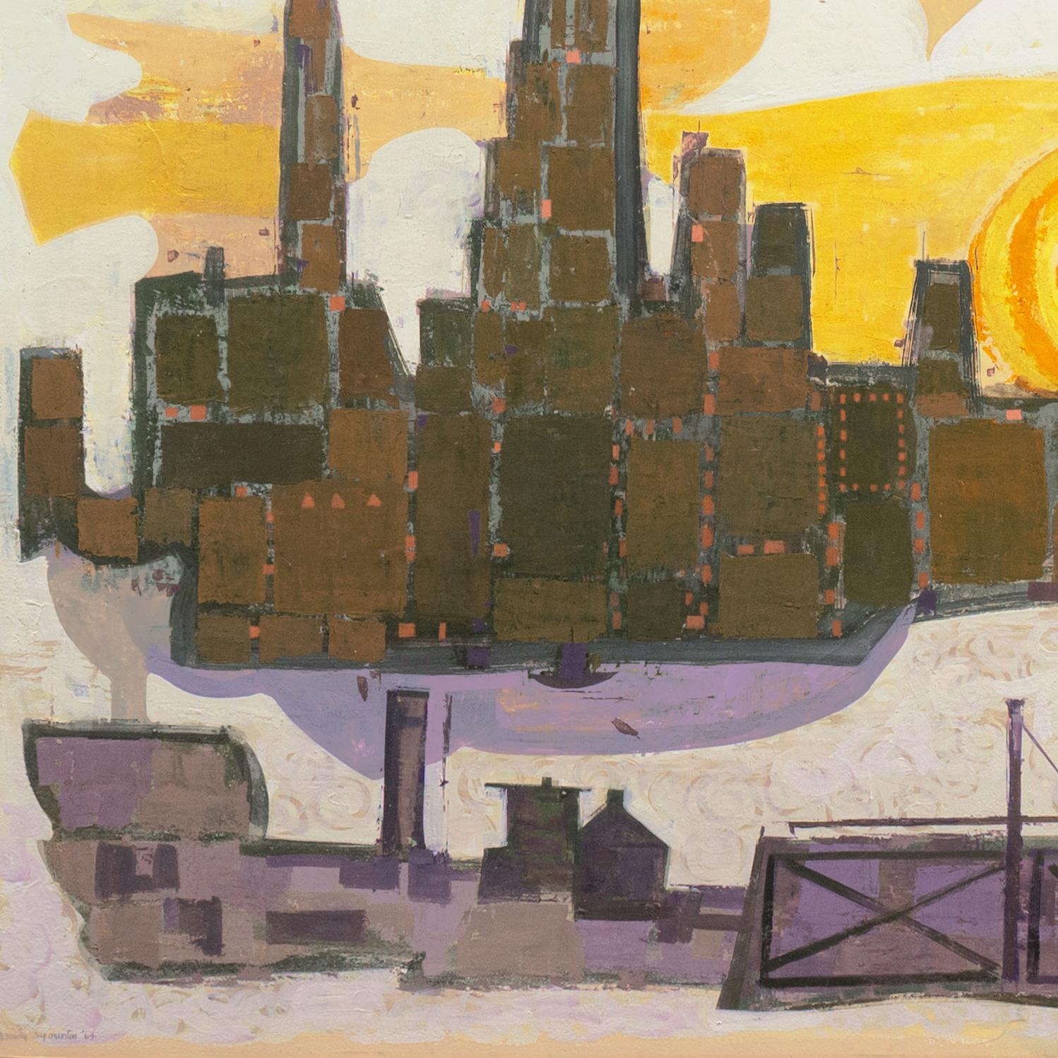 'Modernist Cityscape', California Woman Artist, Chouinard, Scripps, Metropolitan 4