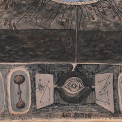 'The Holy Grail', Last Supper, Egyptian Iconography, Seattle Art Museum, Surreal