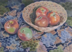 Cesta de manzanas", Liga de Mujeres Artistas de California, Sacramento, Museo Boise