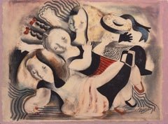 'Dopo la scuola', Art Déco, Donna Artista, AIC, ASL, Parigi, Salon d'Automne, PAFA