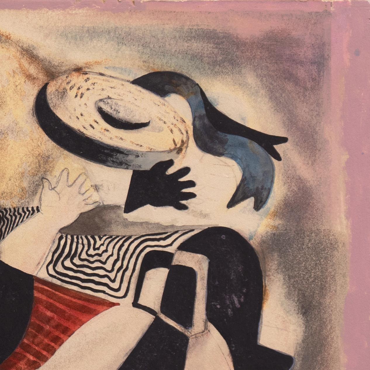 « After School », Art Déco, Femme Artiste, AIC, ASL, Paris, Salon d'Automne, PAFA en vente 4