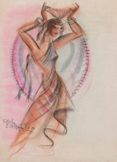 'Muse', Mid-Century Modern, Dalzell Hatfield, Cleveland Ballet, Syracuse Museum